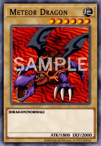 Meteor Dragon, Yu-Gi-Oh! card, EARTH