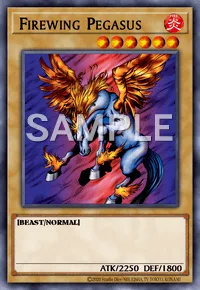 Firewing Pegasus, Yu-Gi-Oh! card, FIRE
