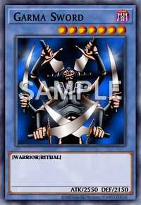 Garma Sword, Yu-Gi-Oh! card, DARK