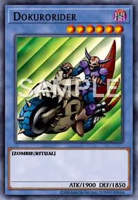 Dokurorider, Yu-Gi-Oh! card, DARK