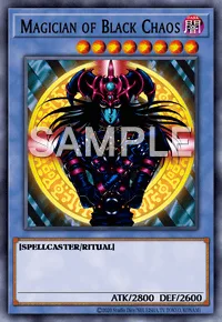 Magician of Black Chaos, Yu-Gi-Oh! card, DARK