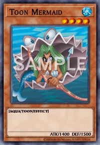 Toon Mermaid, Yu-Gi-Oh! card, WATER