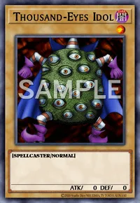 Thousand-Eyes Idol, Yu-Gi-Oh! card, DARK