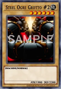 Steel Ogre Grotto #2, Yu-Gi-Oh! card, EARTH