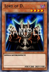 Lord of D., Yu-Gi-Oh! card, DARK