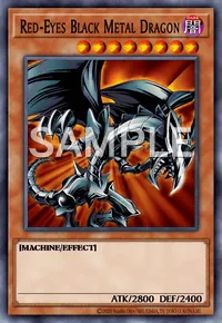 Red-Eyes Black Metal Dragon, Yu-Gi-Oh! card, DARK