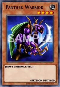 Panther Warrior, Yu-Gi-Oh! card, EARTH
