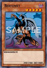 Berfomet, Yu-Gi-Oh! card, DARK