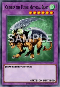 Chimera the Flying Mythical Beast, Yu-Gi-Oh! card, WIND