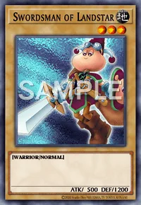 Swordsman of Landstar, Yu-Gi-Oh! card, EARTH