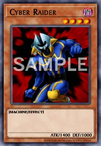 Cyber Raider, Yu-Gi-Oh! card, DARK