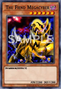 The Fiend Megacyber, Yu-Gi-Oh! card, DARK
