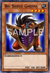 Big Shield Gardna, Yu-Gi-Oh! card, EARTH