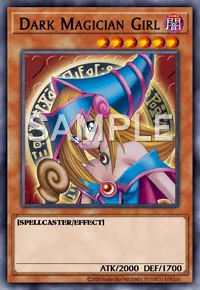 Dark Magician Girl, Yu-Gi-Oh! card, DARK