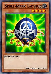 Skull-Mark Ladybug, Yu-Gi-Oh! card, EARTH