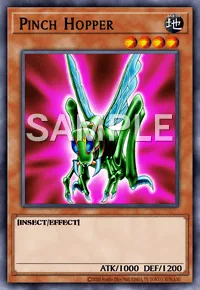 Pinch Hopper, Yu-Gi-Oh! card, EARTH