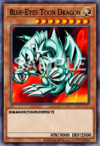 Blue-Eyes Toon Dragon, Yu-Gi-Oh! card, LIGHT