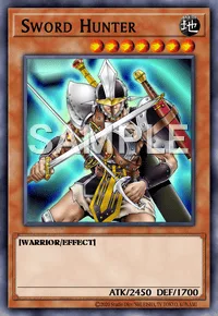 Sword Hunter, Yu-Gi-Oh! card, EARTH