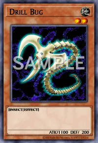Drill Bug, Yu-Gi-Oh! card, EARTH