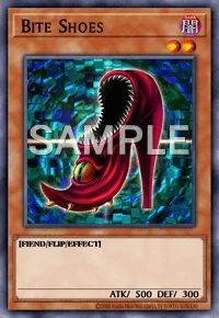 Bite Shoes, Yu-Gi-Oh! card, DARK
