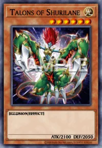 Talons of Shurilane, Yu-Gi-Oh! card, LIGHT