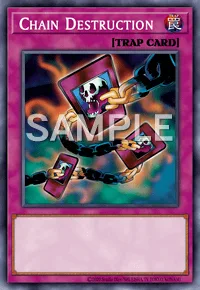Chain Destruction, Yu-Gi-Oh! card, TRAP