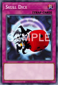 Skull Dice, Yu-Gi-Oh! card, TRAP