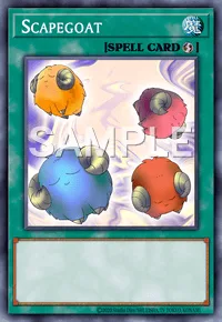 Scapegoat, Yu-Gi-Oh! card, SPELL