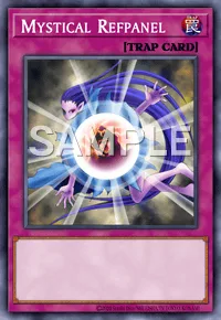 Mystical Refpanel, Yu-Gi-Oh! card, TRAP