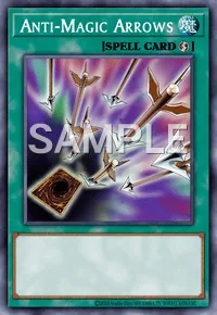 Anti-Magic Arrows, Yu-Gi-Oh! card, SPELL