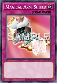 Magical Arm Shield, Yu-Gi-Oh! card, TRAP