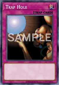 Trap Hole, Yu-Gi-Oh! card, TRAP