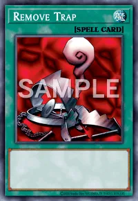 Remove Trap, Yu-Gi-Oh! card, SPELL