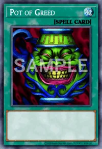 Pot of Greed, Yu-Gi-Oh! card, SPELL