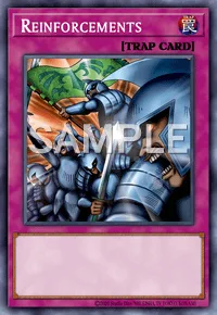 Reinforcements, Yu-Gi-Oh! card, TRAP