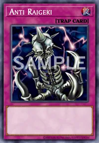 Anti Raigeki, Yu-Gi-Oh! card, TRAP