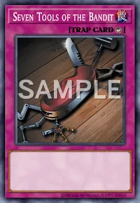 Seven Tools of the Bandit, Yu-Gi-Oh! card, TRAP