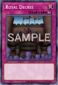 Royal Decree, Yu-Gi-Oh! card, TRAP