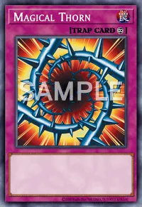 Magical Thorn, Yu-Gi-Oh! card, TRAP