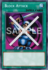 Block Attack, Yu-Gi-Oh! card, SPELL