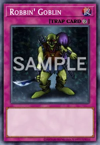Robbin' Goblin, Yu-Gi-Oh! card, TRAP