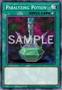 Paralyzing Potion, Yu-Gi-Oh! card, SPELL