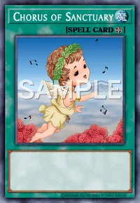 Chorus of Sanctuary, Yu-Gi-Oh! card, SPELL