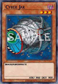 Cyber Jar, Yu-Gi-Oh! card, DARK