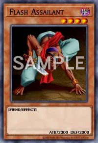 Flash Assailant, Yu-Gi-Oh! card, DARK