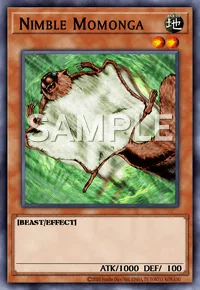 Nimble Momonga, Yu-Gi-Oh! card, EARTH