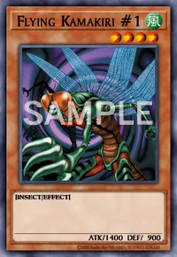 Flying Kamakiri #1, Yu-Gi-Oh! card, WIND