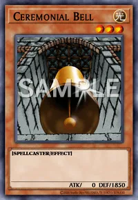 Ceremonial Bell, Yu-Gi-Oh! card, LIGHT