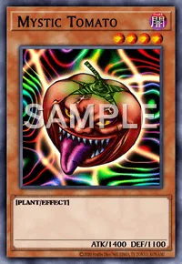 Mystic Tomato, Yu-Gi-Oh! card, DARK