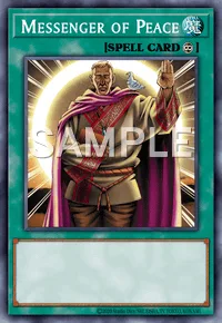 Messenger of Peace, Yu-Gi-Oh! card, SPELL